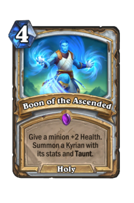 Boon Of The Ascended