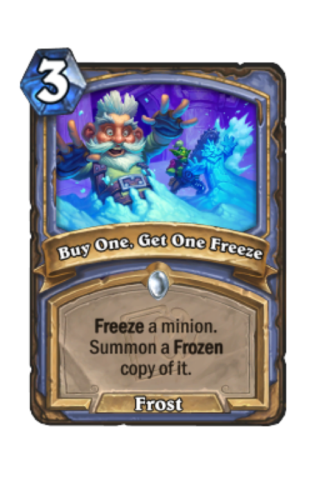 Buy One Get One Freeze