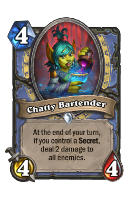 Chatty Bartender