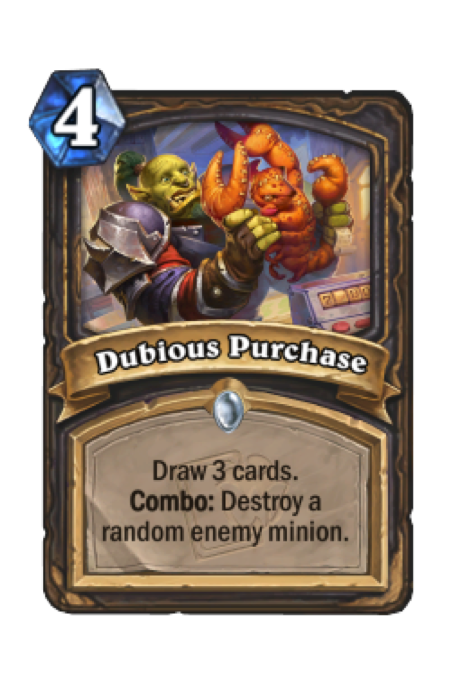 Dubious Purchase