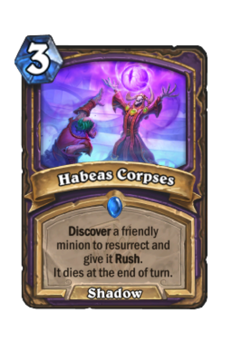 Habeas Corpses
