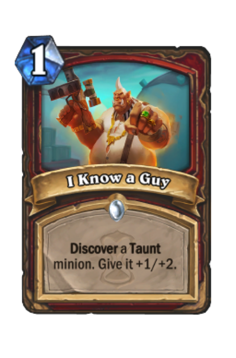 I Know A Guy