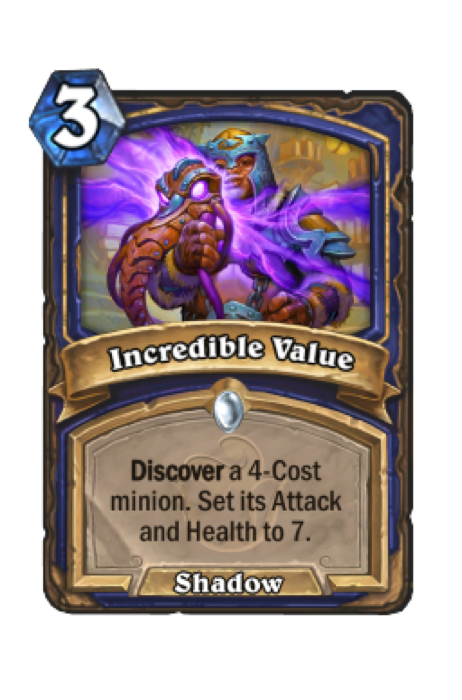 Incredible Value