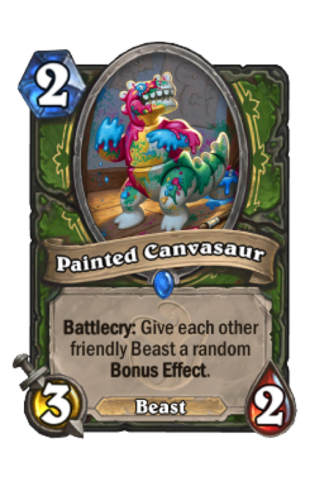 Painted Canvasaur