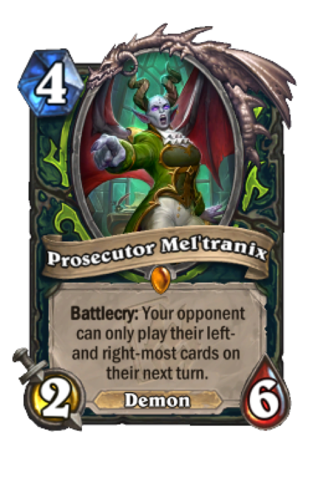 Prosecutor Mel Tranix