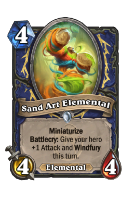 Sand Art Elemental