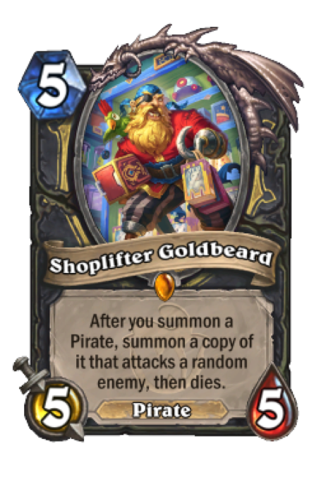 Shoplifter Goldbeard