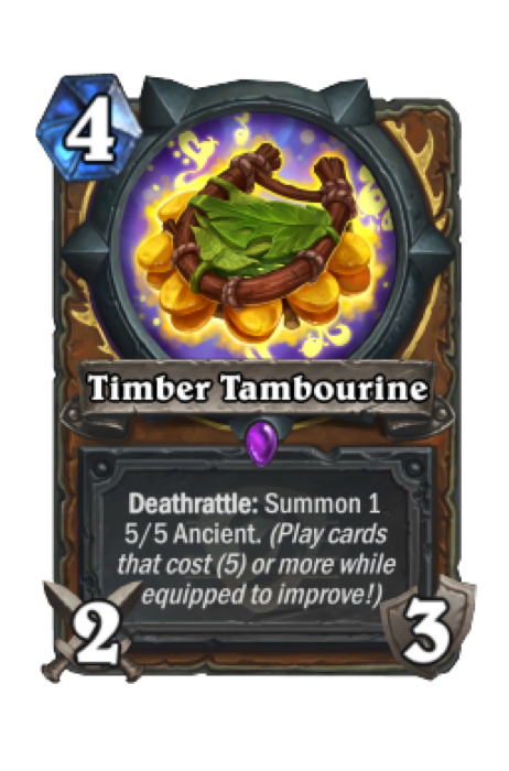 Timber Tambourine