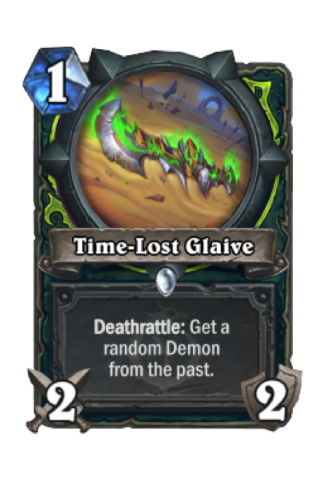 Time Lost Glaive