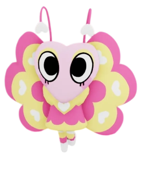 Rosy Maple Moth Flutter