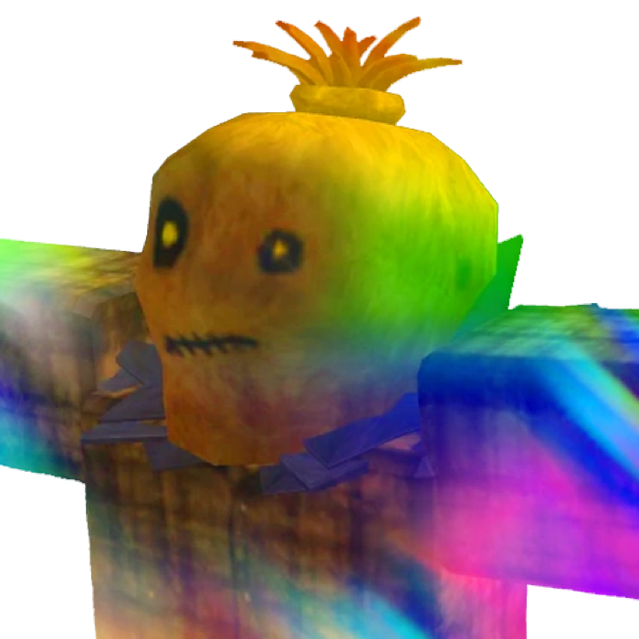 Rainbow Scarecrow
