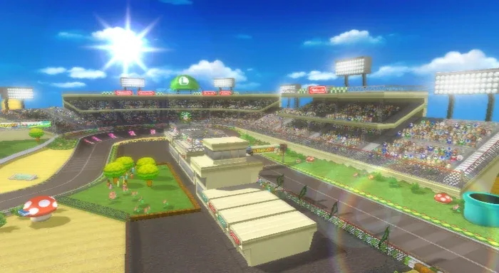Luigi Circuit Wii