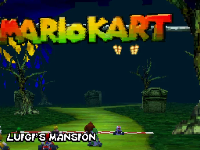 Luigis Mansion Track