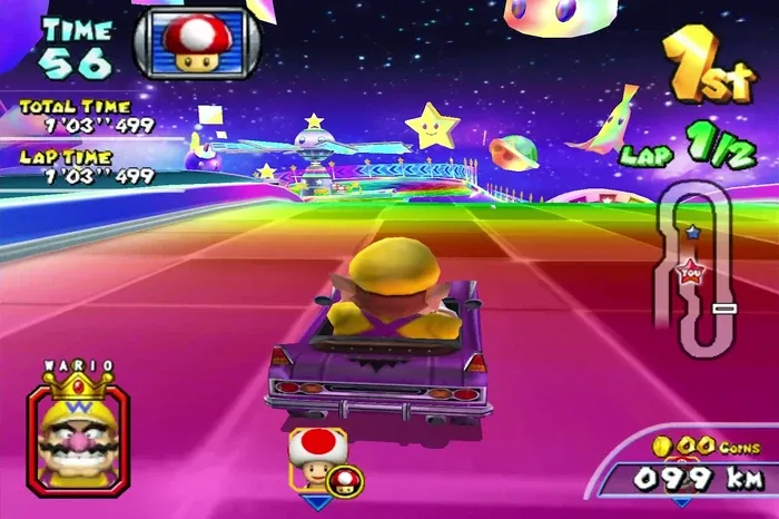 Rainbow Downhill
