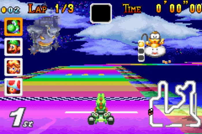 Rainbow Road Gba