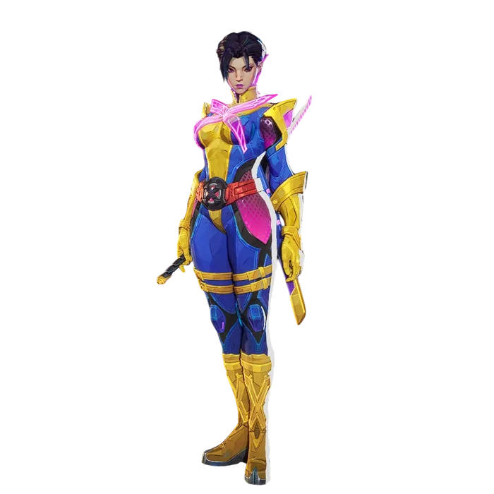 Retro X Uniform Psylocke