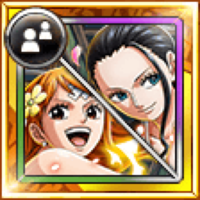 Nami Robin Elegant Flowers Blooming On The Battlefield