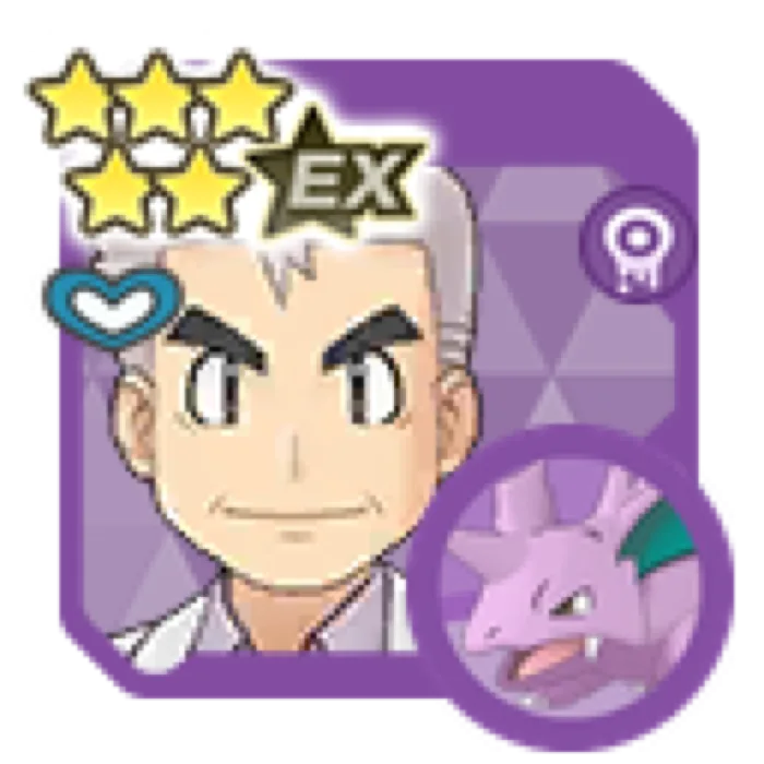 Professor Oak Nidorino