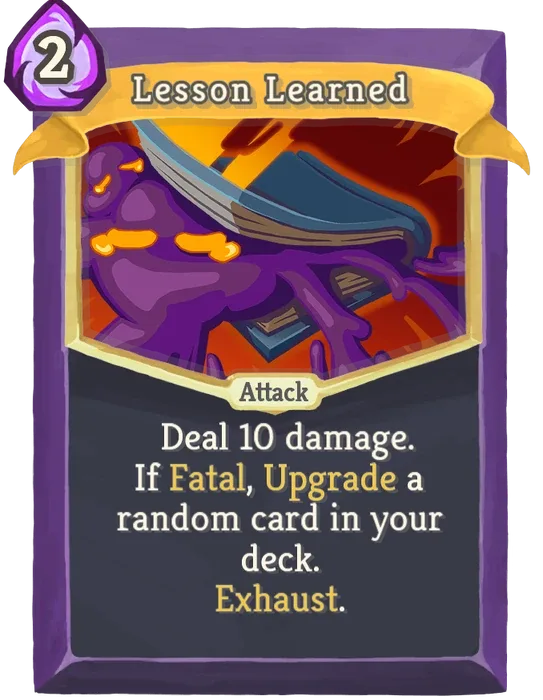 Lesson Learned