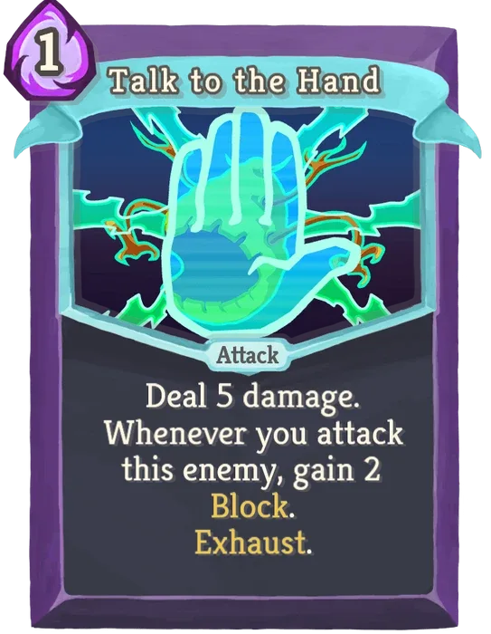Talk To The Hand