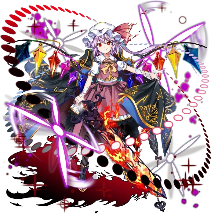 Flandre Scarlet Vampire Pursuing The Hunter