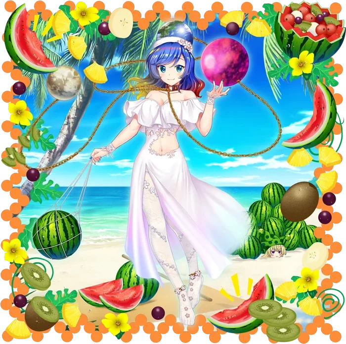 Hecatia Lapislazuli Tropical Goddess