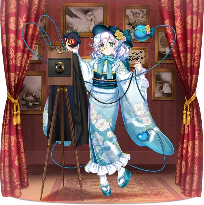Koishi Komeiji New Years Spontaneous White Beauty