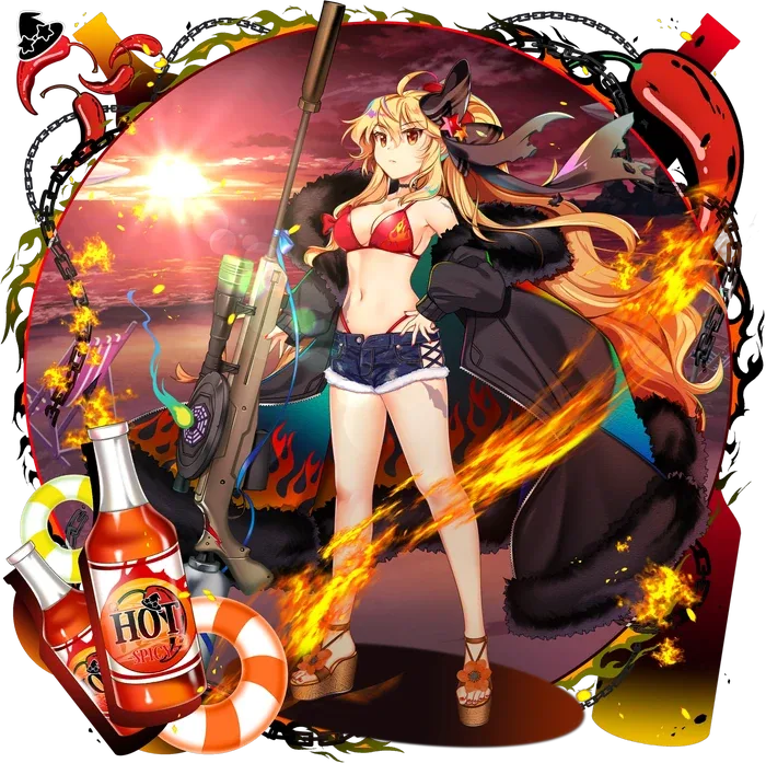 Marisa Kirisame Witch Of Scarlet Dreams On Vacation
