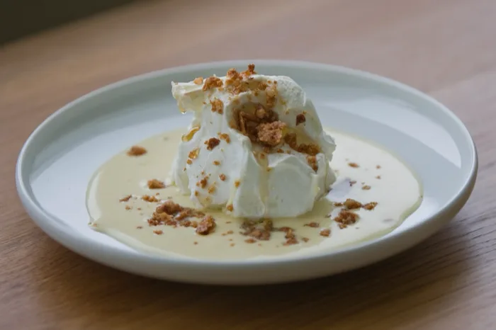 Floating Island Dessert